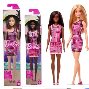 Barbie Pink Fashion Doll Duo